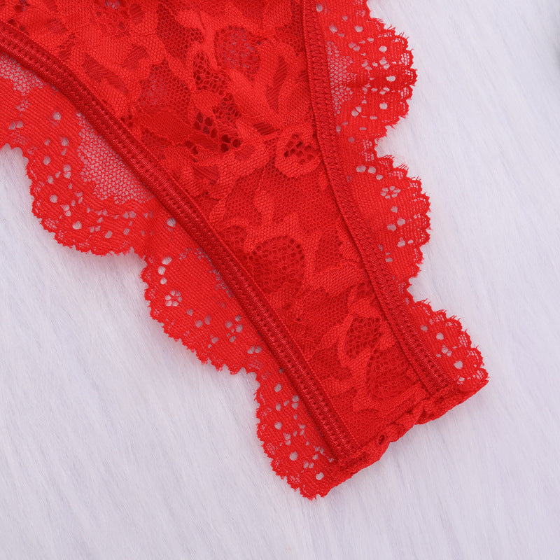Shelliy French Wired Lace 2-Piece Set