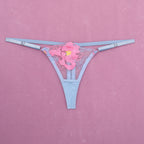 Shelliy Romantic Embroidered Garter 4-Piece Set