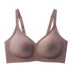 Gray Shelliy Seamless Gel Wireless T-Shirt Bra — Shelliy Official