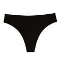 Black Shelliy Ice-Silk No-Show Brief — Breathable Second-Skin