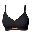 Shelliy Airy Mesh Seamless Bra Black