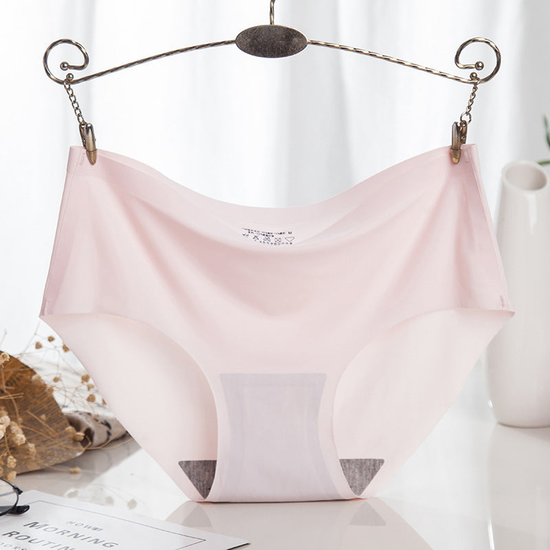 Pink Shelliy Hip-Lift No-Show Brief Front on hanger — No-Show