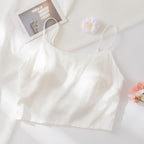 White Shelliy Bra Front — Wire-Free