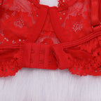 Shelliy French Wired Lace 2-Piece Set