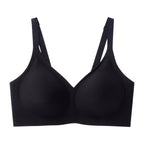 Black Shelliy Seamless Gel Wireless T-Shirt Bra — Shelliy Official