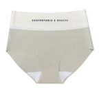 Shelliy Minimalist Color-Block High-Waist Brief