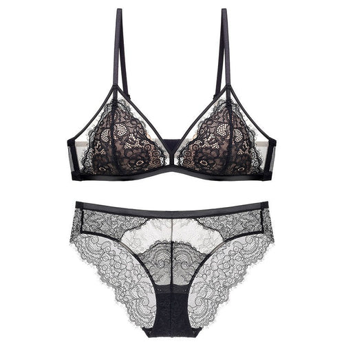 Shelliy Alpine Shadow French Lace Bra