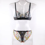 Shelliy Midnight Floral Underwired Balconette Set