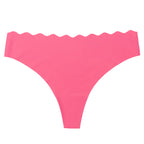 Blush Shelliy Seamless Scalloped Low-Rise Brief — Shelliy Official