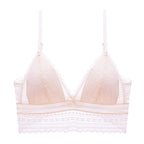 Pink Shelliy Bra Front — Wire-Free