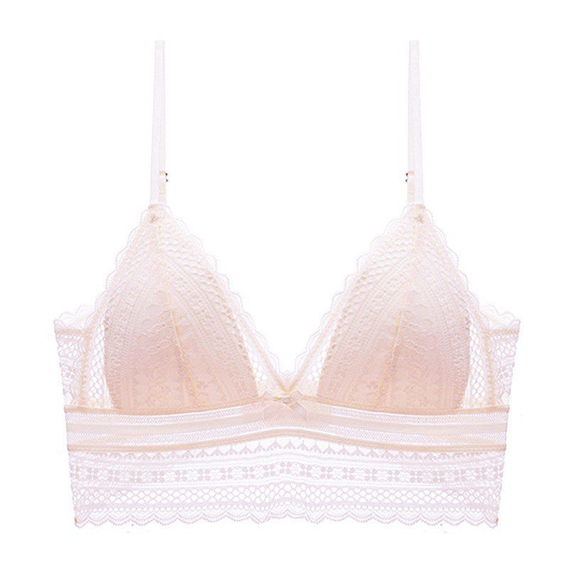 Pink Shelliy Bra Front — Wire-Free