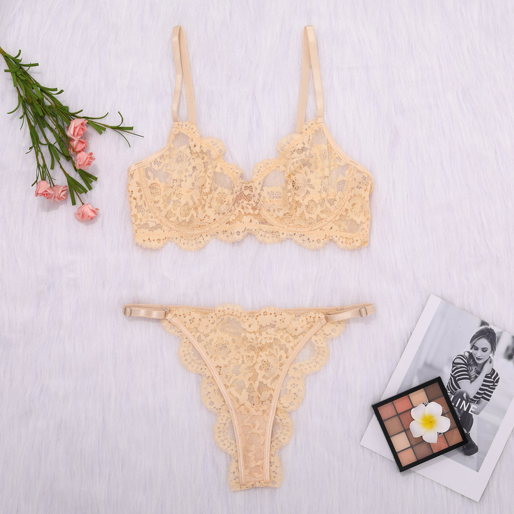 Bare French Wired Lace 2-Piece Set — Shelliy Official