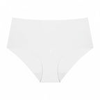 White Shelliy High-Waist Cooling Brief — Breathable Everyday