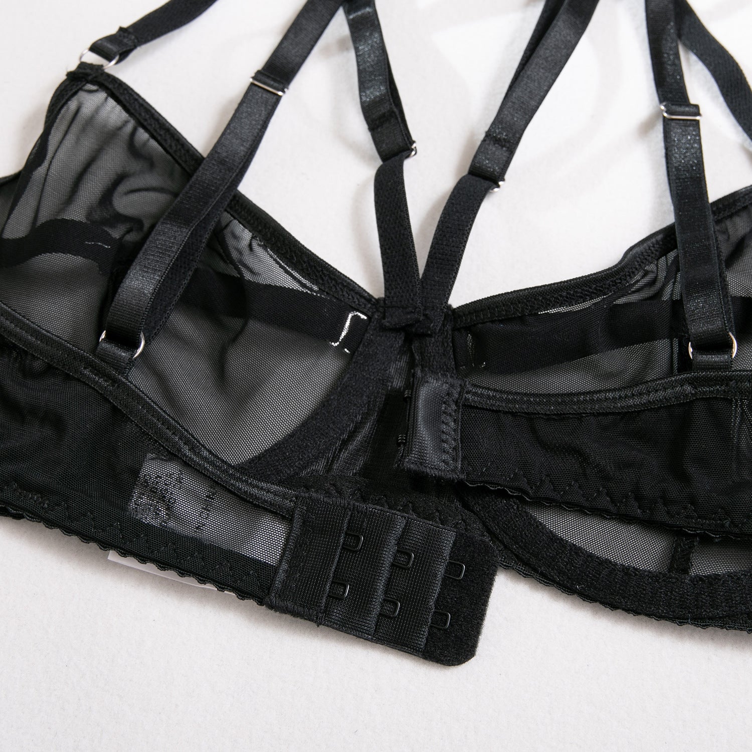 Shelliy Dark Romance Sheer Cutout Harness Set