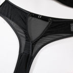 Shelliy Dark Romance Sheer Cutout Harness Set