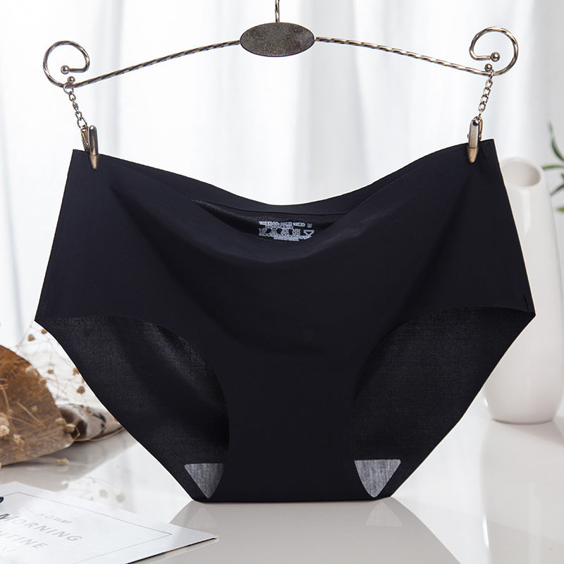 Black Shelliy Hip-Lift No-Show Brief Front on hanger — No-Show