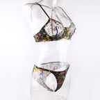 Shelliy Midnight Floral Underwired Balconette Set