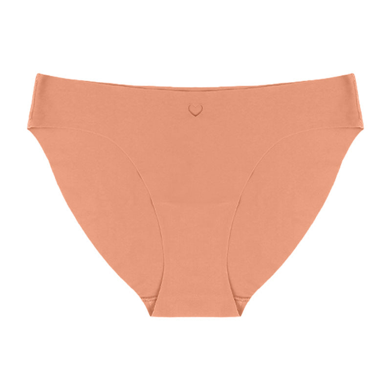 Shelliy Minimalist Low-Rise Ice-Silk Brief