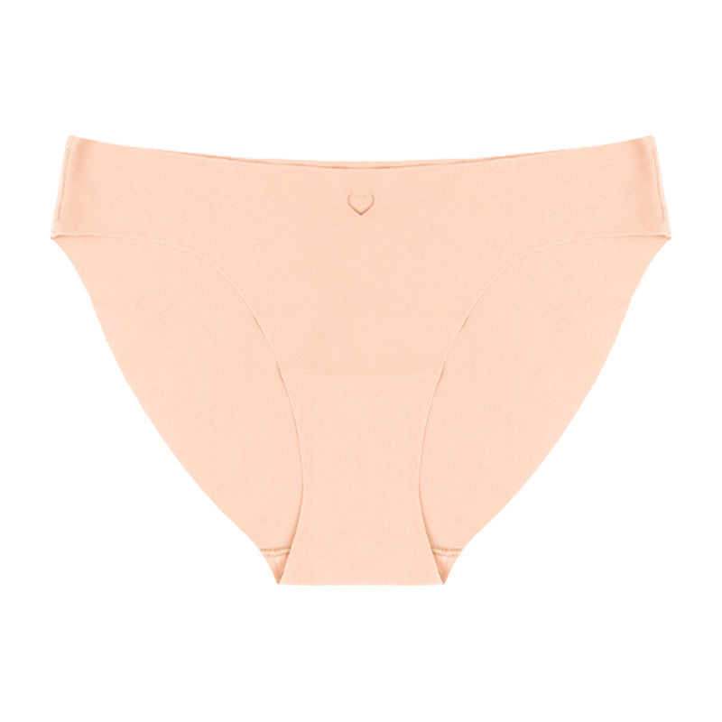 Shelliy Minimalist Low-Rise Ice-Silk Brief