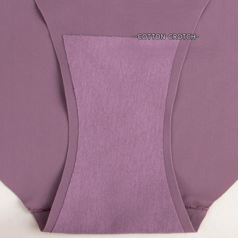Shelliy Minimalist Low-Rise Ice-Silk Brief featuring silky-smooth cooling ice silk fabric and seamless no-show edges — Sleek invisible comfort for seamless fit (View 3)