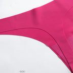 Shelliy Minimalist Ice-Silk T-Back Thong featuring silky-smooth cooling ice silk fabric and seamless no-show edges — Sleek invisible comfort for seamless fit (View 4)