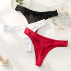 Shelliy Lace-Trim Cotton Brief