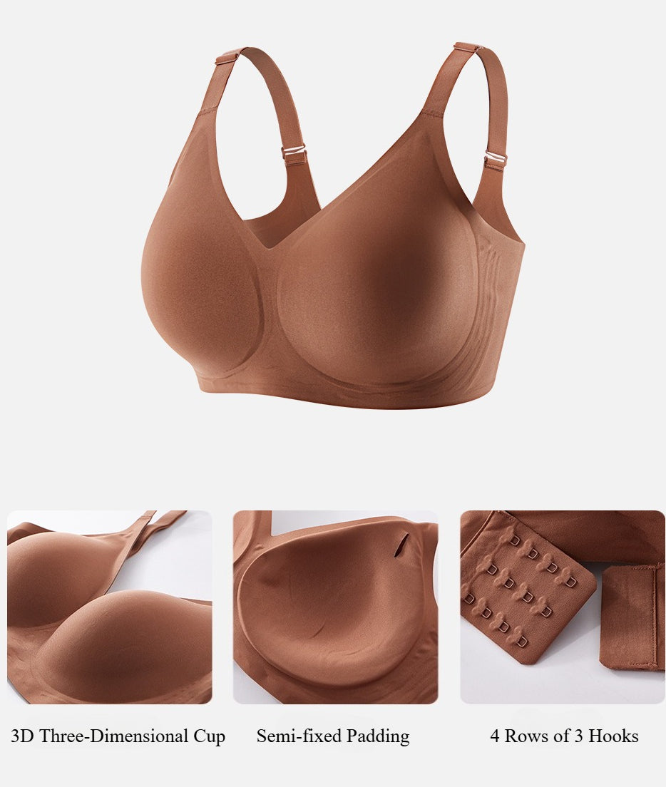 Shelliy Seamless Gel Wireless T-Shirt Bra