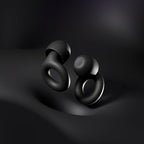 Carsine Ear Plugs ¨C Ultra-Comfy Reusable 24dB (SNR) Noise-Reducing Earplugs for Sleep, Deep Focus, Travel, Noise Sensitivity, Flexible Hearing Protection, Customizable Fit Black