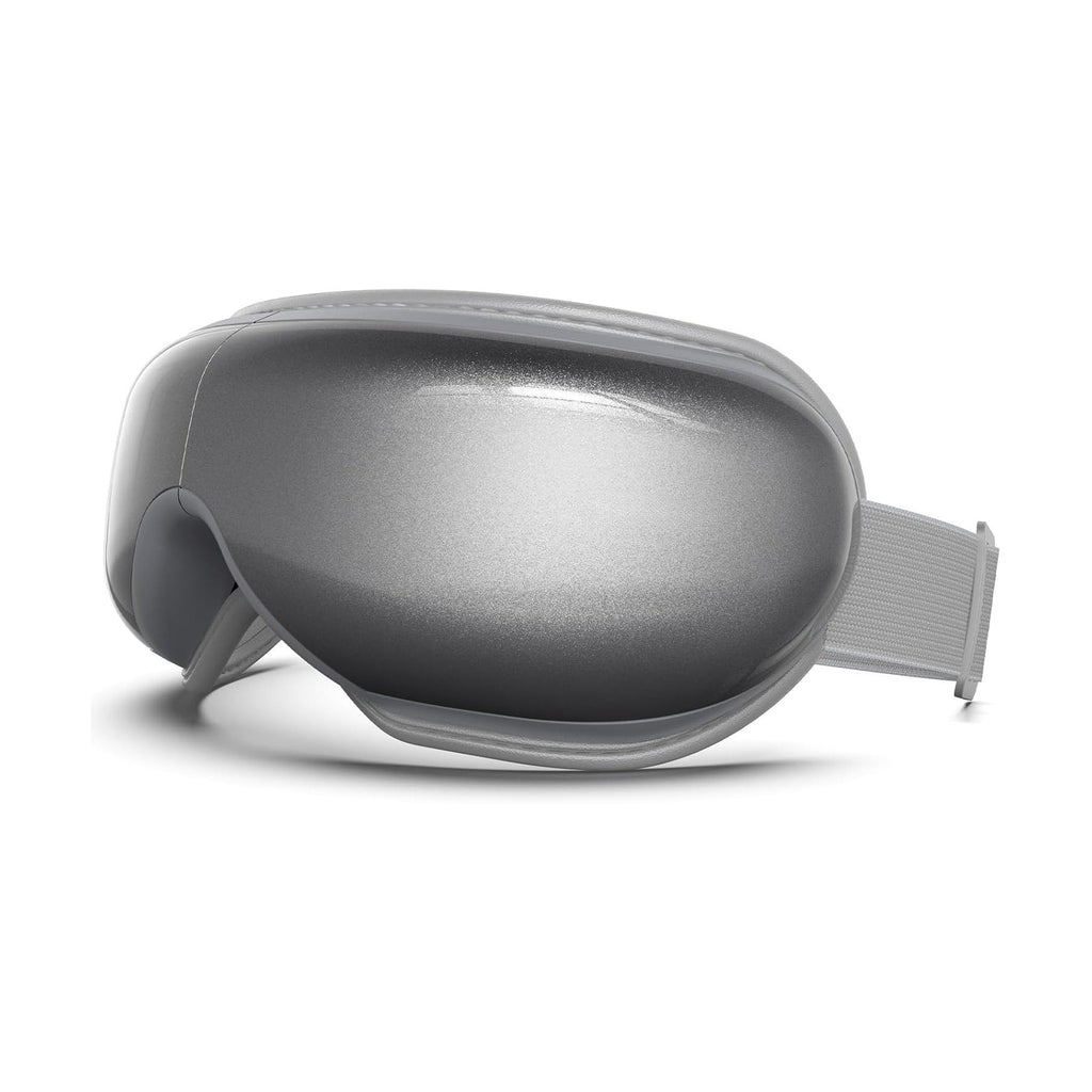 Carsine Eye Massager with Heat, FSA Eligible HSA Eye Mask for Migraine, Sleep Mask for Dry Eyes Relax, Reduce Eyeris Strain Grey