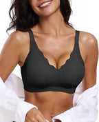 Shelliy Seamless Sculpt Plus Bra Black