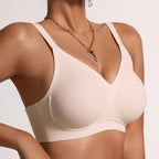 Shelliy Molded Balconette Bra Coffee front view