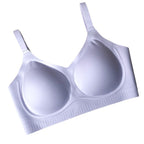 Shelliy Minimalist Molded Seamless Bra Lavender