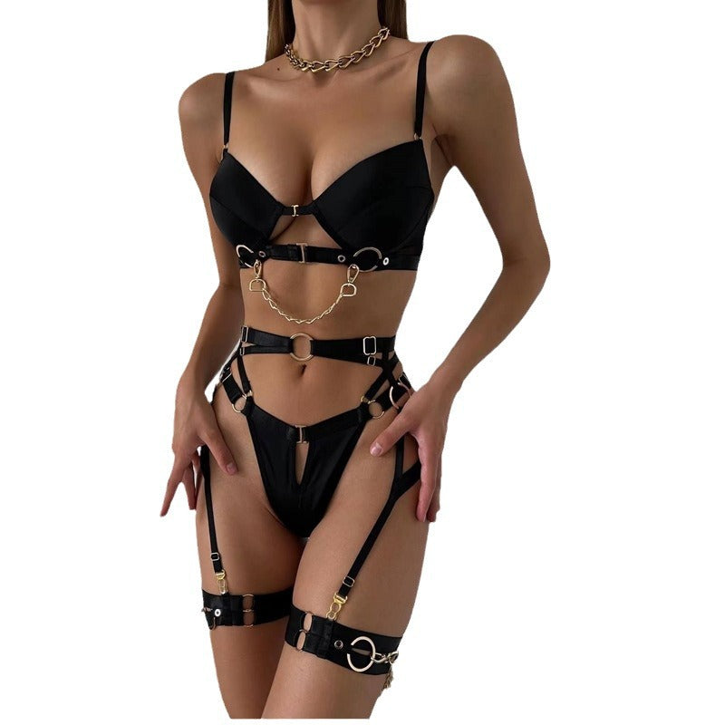 Black Shelliy 4-Piece Set Back-Smoothing — Contour Fit