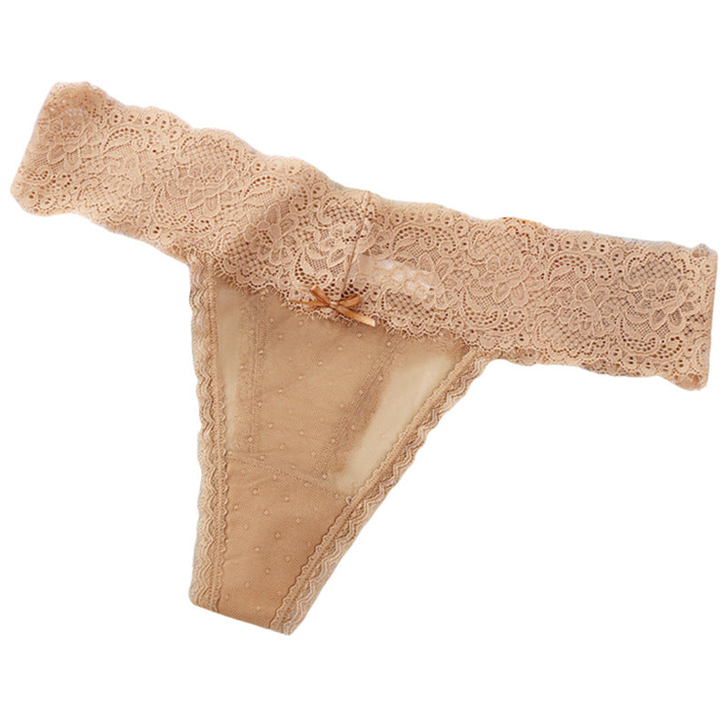 Shelliy French Girl Seamless Lace Brief
